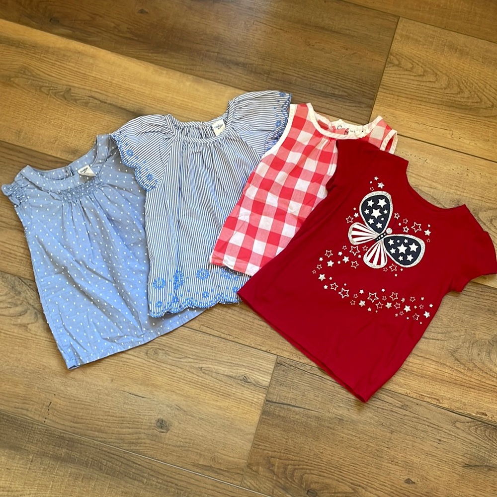 Carter’s, OshKosh, & Children’s Place Shirt Bundle